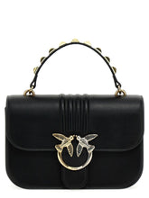 Leather love bag bell